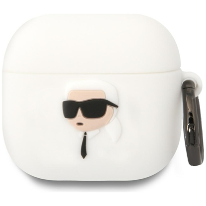 Attēls no Etui Karl Lagerfeld 3D Silicone NFT do    AirPods 4 biay