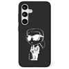 Picture of Etui Karl Lagerfeld Silicone Graffiti     Ikonik Printed Logo MagSafe Samsung Galaxy S25 czarny