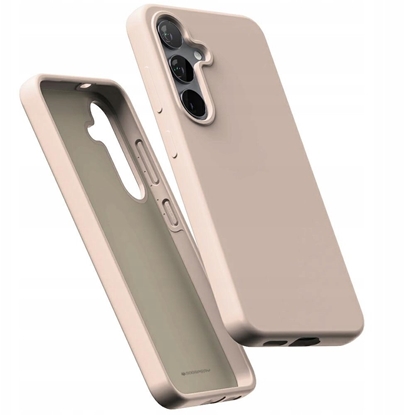 Picture of Etui Mercury Pure MagSafe Silicone do Samsung Galaxy S25+ Plus piaskowy