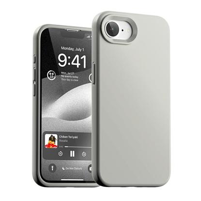Picture of Etui Mercury Silicone do iPhone 16e       kamienny