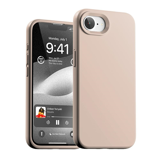 Picture of Etui Mercury Silicone do iPhone 16e       różowo-p