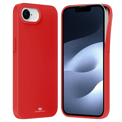 Изображение Etui Mercury Soft Iphone 16E             czerwony|