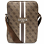 Attēls no Etui na tablet Guess Guess 4G Stripes Tablet Bag - Torba na tablet 10" (Brzowy)