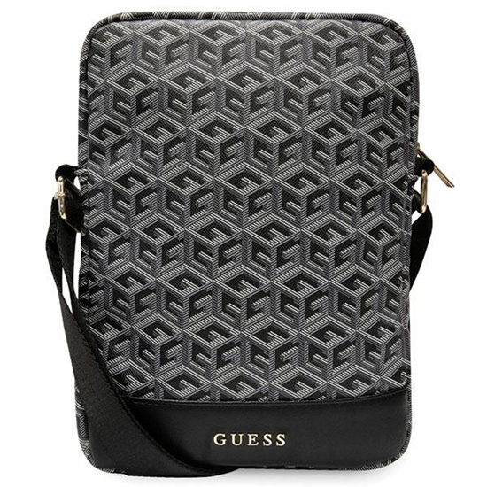 Picture of Etui na tablet Guess Guess GCube Stripe Tablet Bag - Torba na tablet 10" (Czarny)