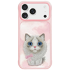 Picture of Etui Nimmy Big Eyed Pet 2.0 Cat do iPhone 17 róowy
