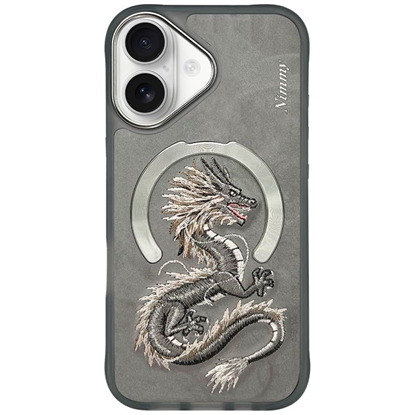 Picture of Etui Nimmy Dragon MagSafe do iPhone 16    szary