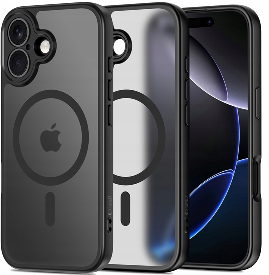 Изображение Etui Tech-Protect BasicMag MagSafe do Apple iPhone 17 Matte Black