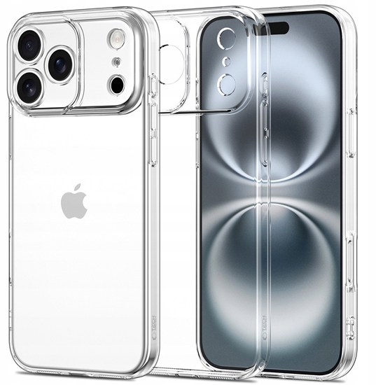 Изображение Etui Tech-Protect FlexAir do Apple iPhone 17 Pro Max Clear