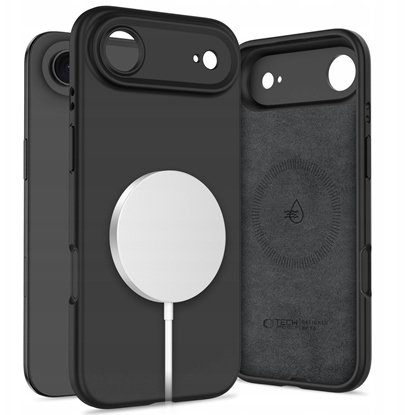 Изображение Etui Tech-Protect Silicone MagSafe do Apple iPhone 17 Air Black