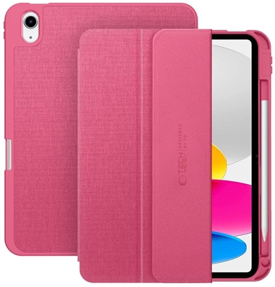 Изображение Etui Tech-Protect SmartCase Pen Canvas do Apple iPad 10.9" 2022 / 11" 2025 Magenta Bloom