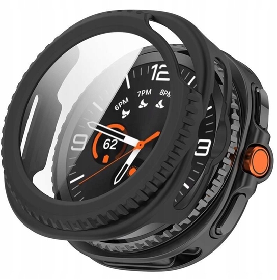 Picture of Etui z szybk Tech-Protect Defense do Samsung Galaxy Watch 8 Classic 46mm Black