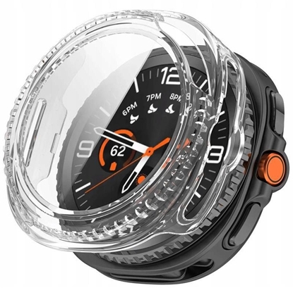 Изображение Etui z szybk Tech-Protect Defense do Samsung Galaxy Watch 8 Classic 46mm Clear