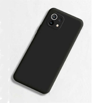 Attēls no Evelatus Xiaomi Mi 11 Lite/11 Lite 5G/11 Lite 5G NE Nano Silicone Case Soft Touch TPU Black