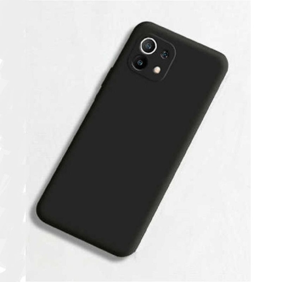 Picture of Evelatus Xiaomi Mi 11 Lite/11 Lite 5G/11 Lite 5G NE Nano Silicone Case Soft Touch TPU Black