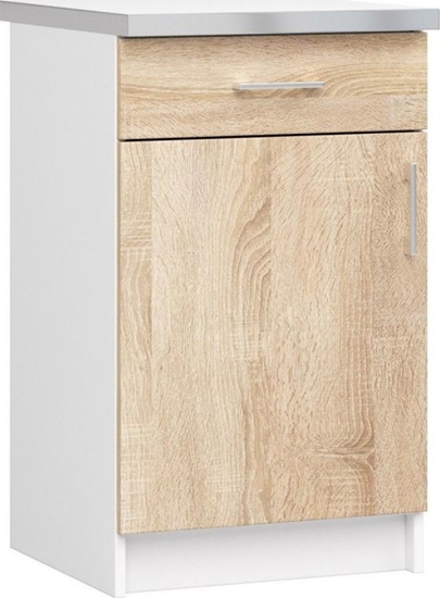 Picture of Fabryka Mebli Akord Szafka kuchenna S50 D1SZ1 z blatem Lima