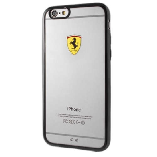 Picture of Ferrari Hardcase FEHCP6BK iPhone 6|6S racing shiel