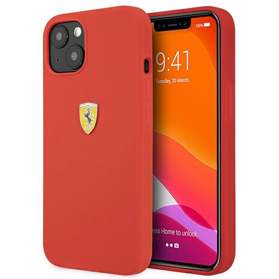 Picture of Ferrari FESSIHCP13SRE iPhone 13 mini 5,4" czerwony
