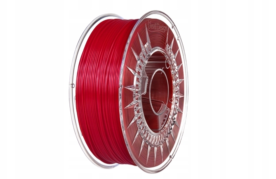 Изображение Filament Devil Design PLA 1,75mm 1kg - Hot Red}