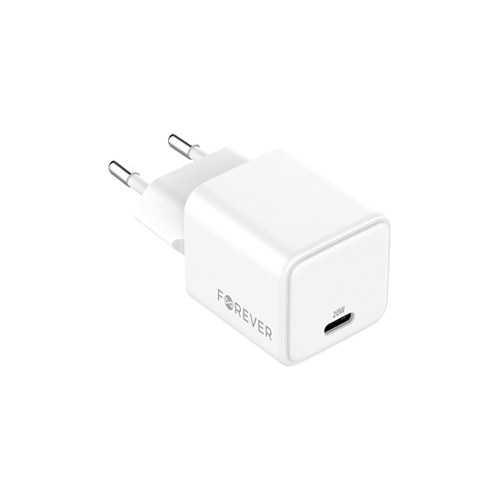 Изображение Forever TC-08-20C GaN PD QC charger 1x USB-C 20W w