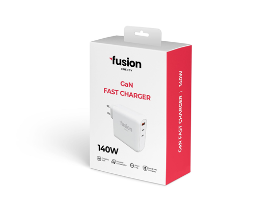 Picture of Fusion Energy lādētājs 2 x USB-C | USB-A | 140W | 