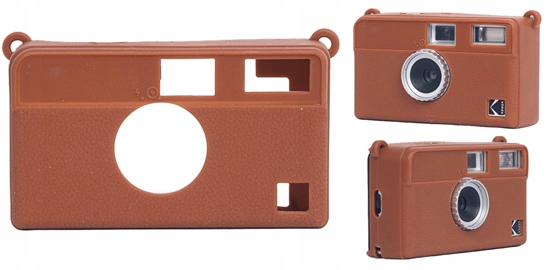 Picture of Futera Etui Pokrowiec Case Silikon Kodak Ektar / H35 / H35n / Ultra F9 / Brzowy