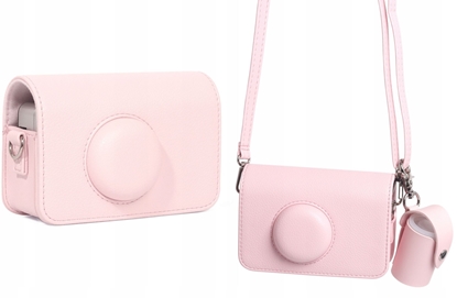 Picture of Futera Etui Pokrowiec na Aparat + Klisz do Kodak EKTAR H35 / H35N / ULTRA F9 / Róowy