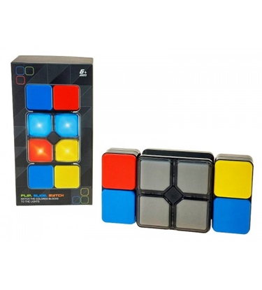 Picture of Galdā elektroniska spēle Maģiskais kubs ar skaņu un gaismu 17x9 cm 620261