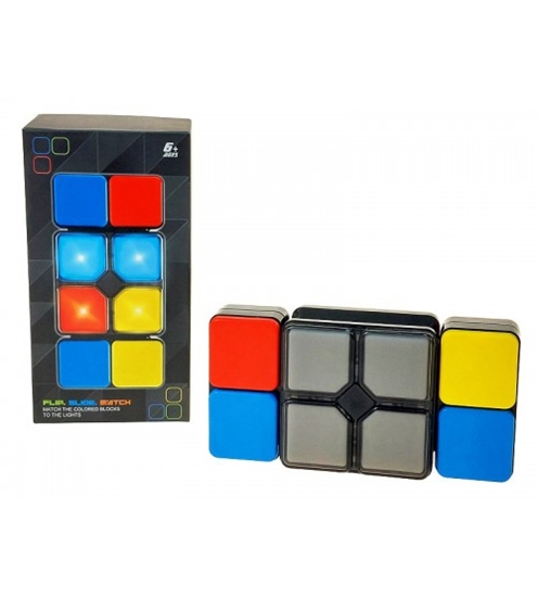 Picture of Galdā elektroniska spēle Maģiskais kubs ar skaņu un gaismu 17x9 cm 620261