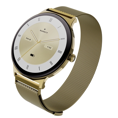 Изображение Garett Verona 2 Glow Gold Mesh steel Smartwatch
