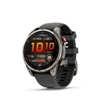 Picture of Garmin Fenix 8 Pro – 47 mm, AMOLED, Sapphire, Titanium with Graphite/black silicone band sport watch