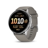 Picture of Garmin Venu 4 - 45mm, Silver with Silver Gray Silicone Band sports watch