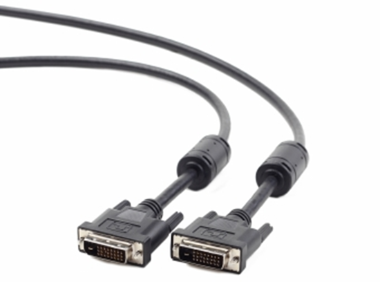 Picture of Gembird DVI Male - DVI Male 3m Black