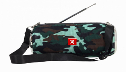 Attēls no Gembird Portable Bluetooth speaker with Antenna Camo