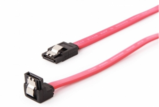 Picture of Gembird SATA Male - SATA Male 0.3m 90 Metal Clips