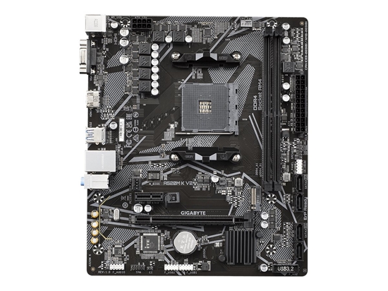 Picture of Gigabyte A520M K V2 motherboard AMD A520 Socket AM4 micro ATX