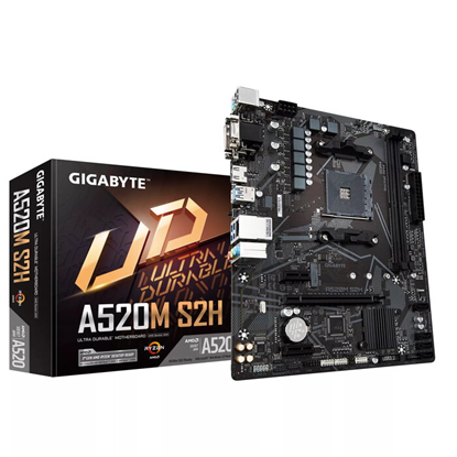 Изображение Gigabyte A520M S2H Motherboard AMD Ryzen 5000 Series AM4 DDR4