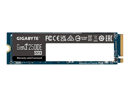 Attēls no Gigabyte Gen3 2500E SSD 500GB M.2 PCI Express 3.0 NVMe