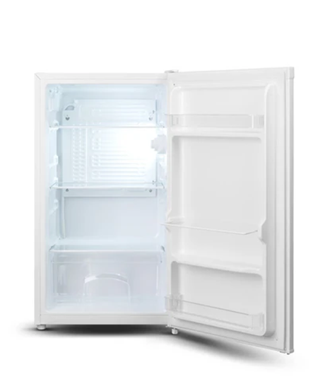 Picture of Goddess Refrigerator | GODRME085GW8SSE | Energy efficiency class E | Free standing | Larder | Height 85 cm | Fridge net capacity 88 L | 39 dB | White