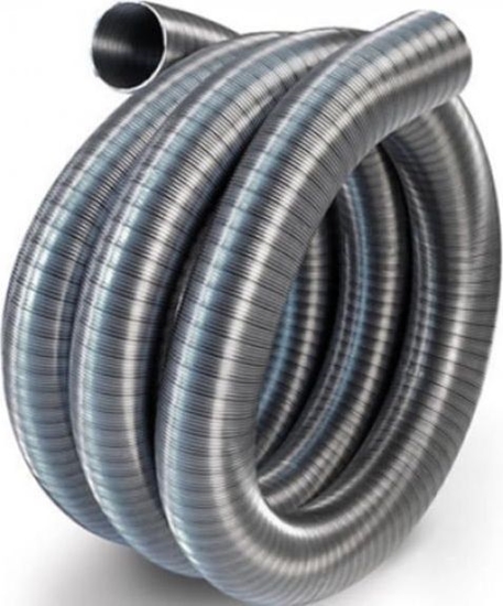 Picture of Gofrēta dūmcaurule ø150, cena par metru