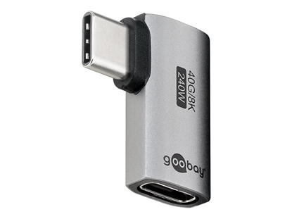 Picture of Adapter USB Goobay Adapter USB-C poziomy 90, USB4