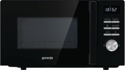 Attēls no GORENJE Microwave Oven | MO20A4BH | Free standing | 20 L | 800 W | Grill | Black