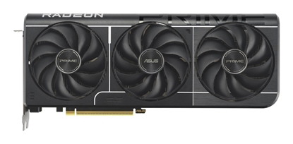 Attēls no Graphics Card|ASUS|AMD Radeon RX 9060 XT|8 GB|GDDR6|128 bit|PCIE 5.0 16x|GPU 2740 MHz|Triple slot Fansink|1xHDMI|2xDisplayPort|PRIME-RX9060XT-O8G