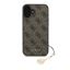 Picture of Guess 4G Charm Case for iPhone 16 Tone on Tone / Brown