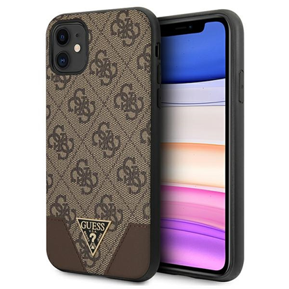 Изображение Guess 4G Triangle Collection - Etui iPhone 11 (brą