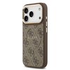 Picture of Guess PU Leather 4G Gold Frame MagSafe Case for Apple iPhone 17 Pro