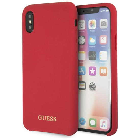 Picture of Guess GUHCPXLSGLRE iPhone X|Xs red|czerwony hard c