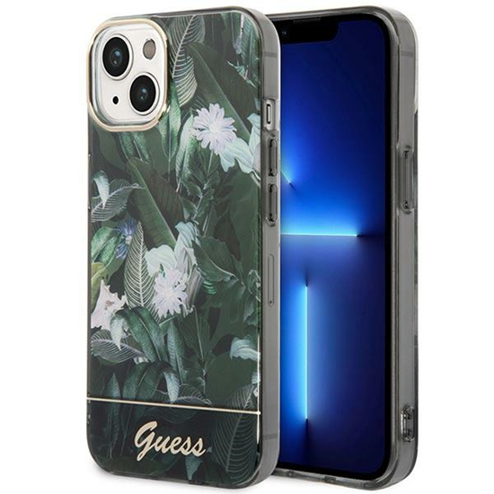 Изображение Guess GUHCP14MHGJGHA iPhone 14 Plus 6,7" zielony|g
