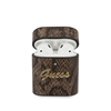 Picture of Guess Etui ochronne GUACA2PUSNSMLBR Python Collection do AirPods 1/2 brzowe