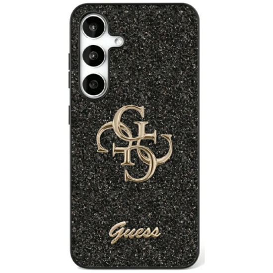 Picture of Guess Fixed Glitter Big 4G Metal Logo Protective cover for Samsung Galaxy S25 Ultra
