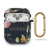 Изображение Guess GUACA2TPUBKFL03 Silicone Headset Holder Bag For Airpods 1/2 Floral N.3